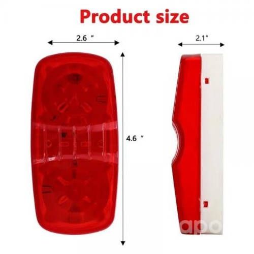 Foco Farol Luz Posición Trocha Led 12v 24v Rampla