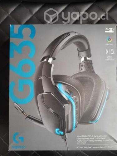 Audífonos Logitech Gamer G635