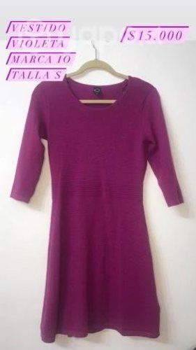 Vestido morado marca io