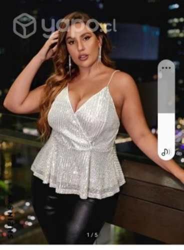 Polera de lentejuelas