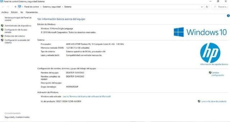 Notebook hp pavilion