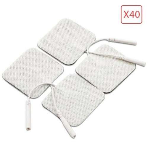 Pack 40 Electrodos Autoadhesivos Tens Ems 5 x 5cm