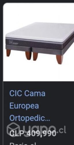 Cama dos plazas