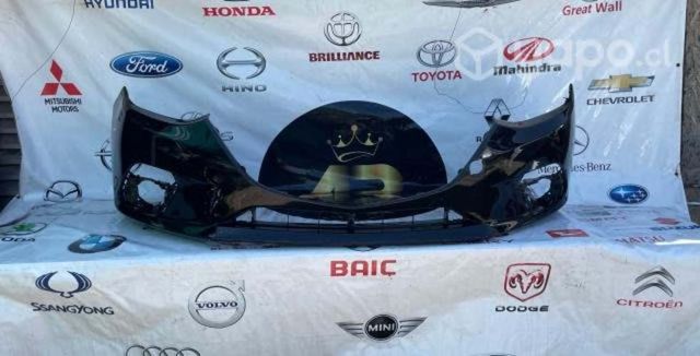 Parachoque Mazda Mazda 3 14-17 Delantero Negro