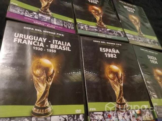 Dvds los mundiales de futbol