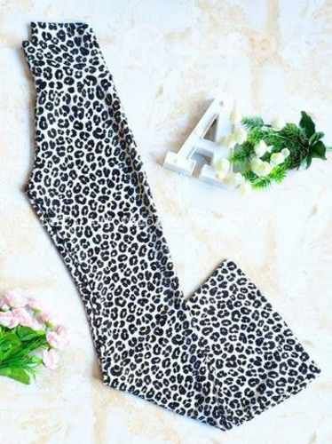Calzas flare print