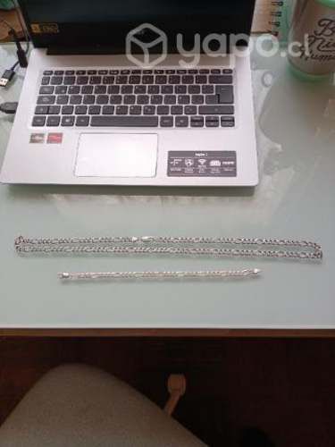 Cadena y pulsera de Plata