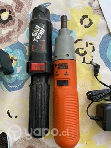 2 destornilladores eléctricos