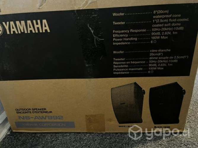 Parlante Yamaha Ns-aw992 blanco