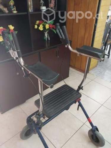 Andador con freno de manos