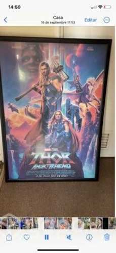 Poster cine thor love and thunder original cine