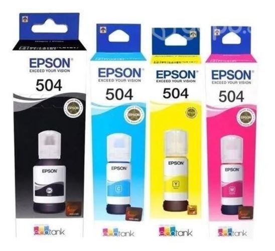 Tintas originales epson 