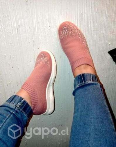 Zapatillas rosadas