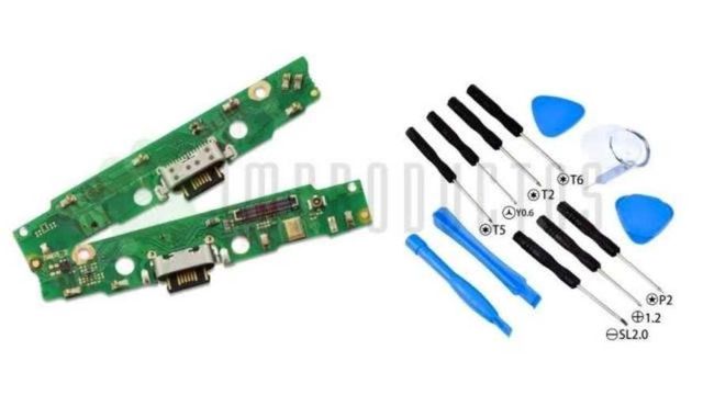 Flex De Carga Motorola Moto G7 Power + KIT DESARME