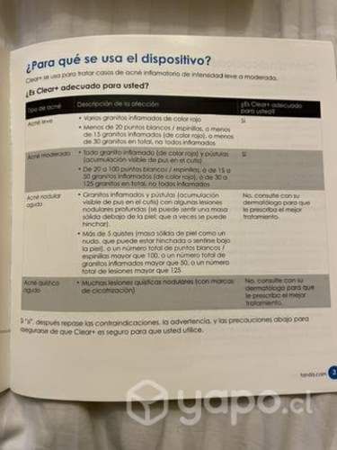 Tratamiento para acné