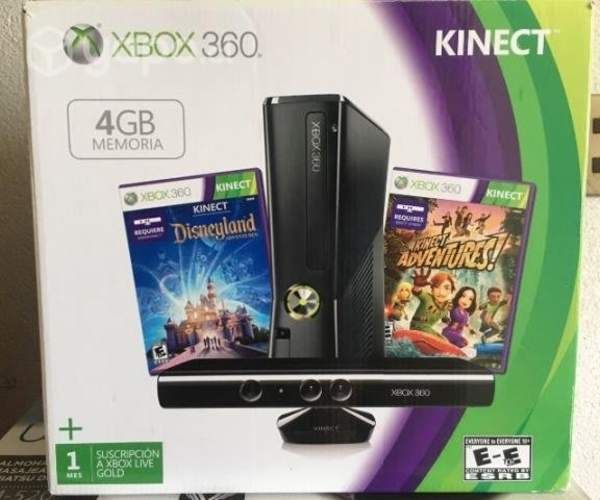 Xbox 360 con Kinect yuegos