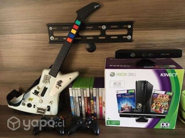 Xbox 360 con Kinect yuegos