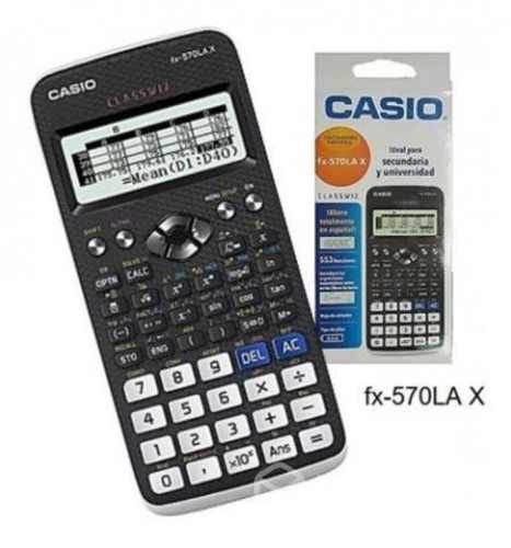 Calculadora casio fx570lax claswizz nuevas