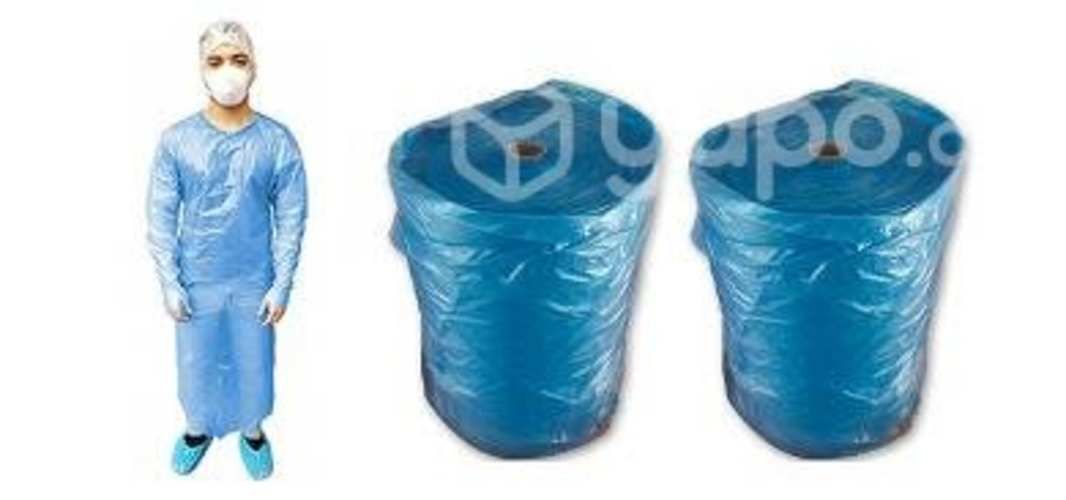 Pechera desechable fabrica con ojal capa cotona