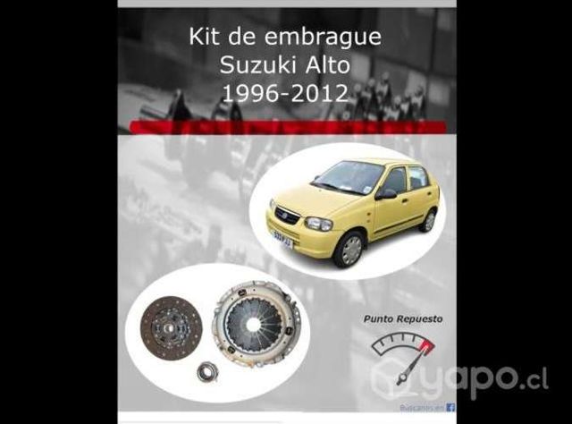 Kit de embrague Suzuki Alto de 1996 al 2012