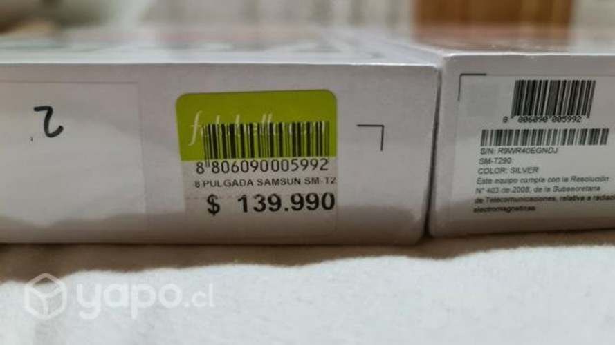 Samsung Tablet Tab A- 8 pulgadas nueva sellada