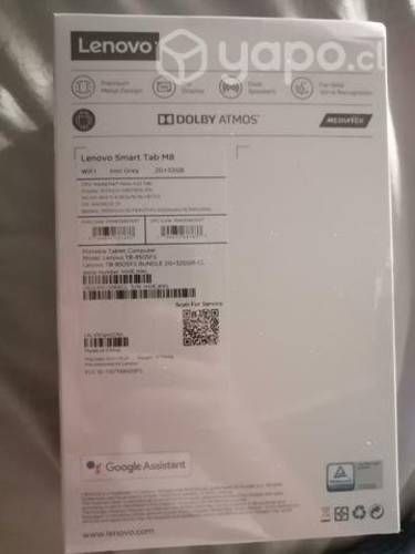 Tablet nueva lenovo smart TAB M8 32gb