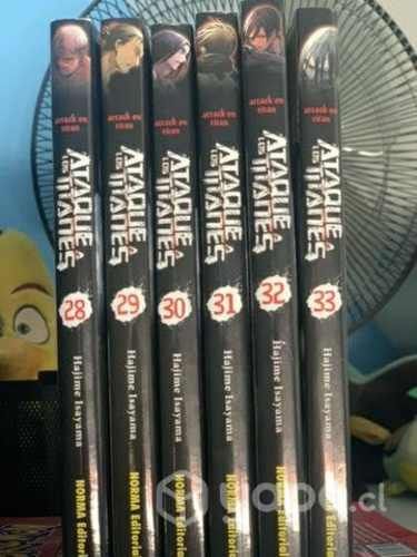 Colección ataque los titanes