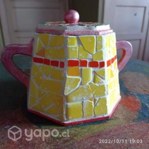 Tetera de mosaico