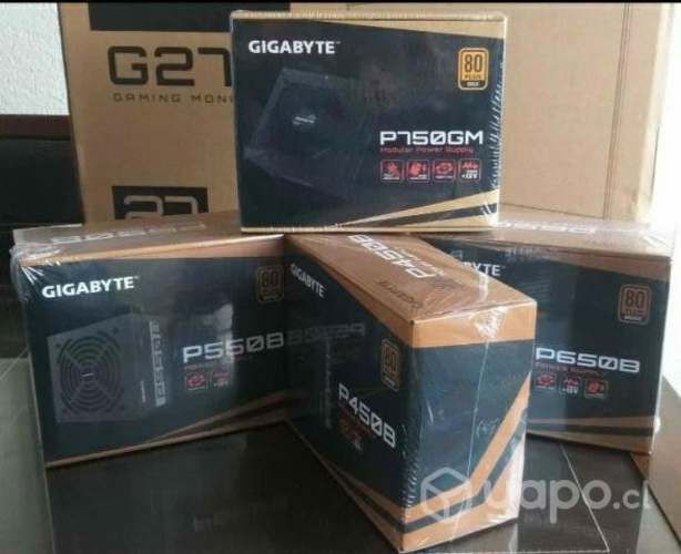 Fuentes de Poder Certificadas Marca GIGABYTE
