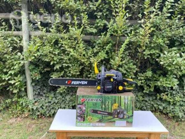 Motosierra Ferven 58 cc y espada de corte de 20 »
