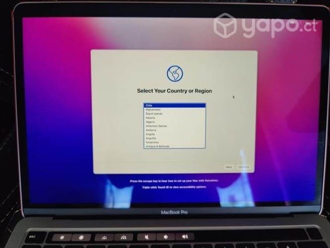 MacBook Pro M1 13" (Teclado Inglés)