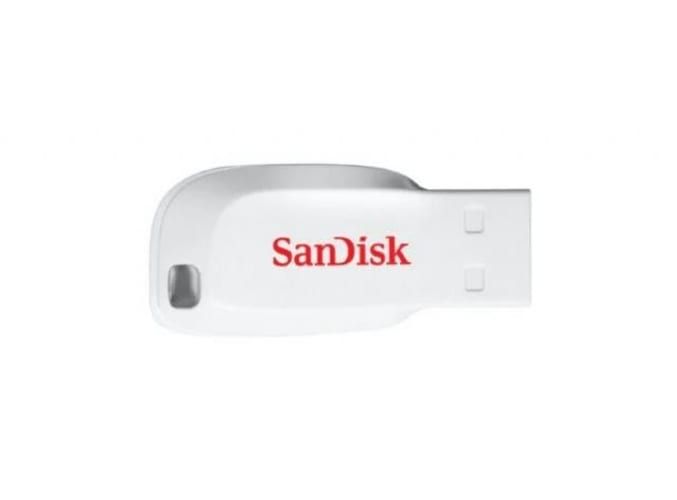 Pendrive 16gb blanco sandisk