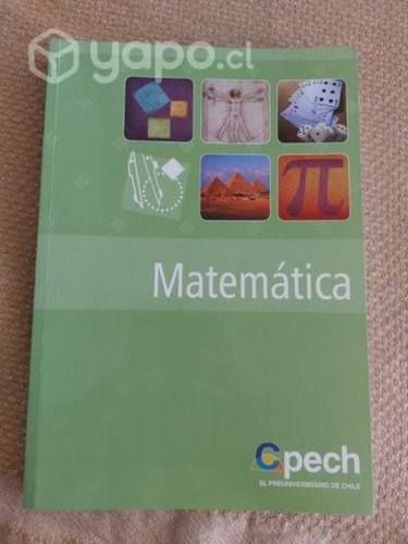 Libro de ejercicios matemáticas Cpech