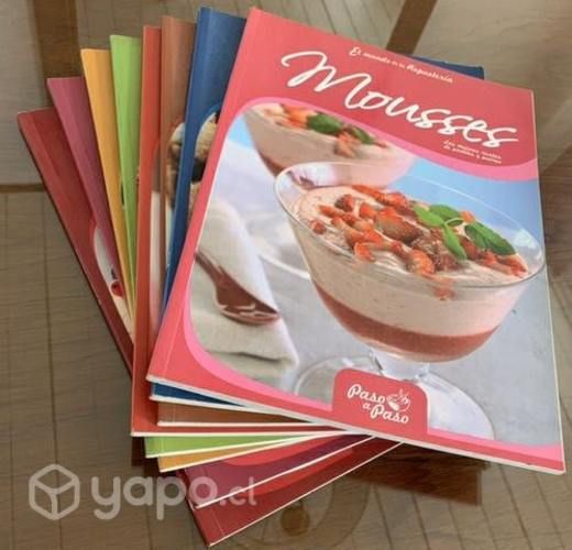 Libros de recetas de postres y pasteles