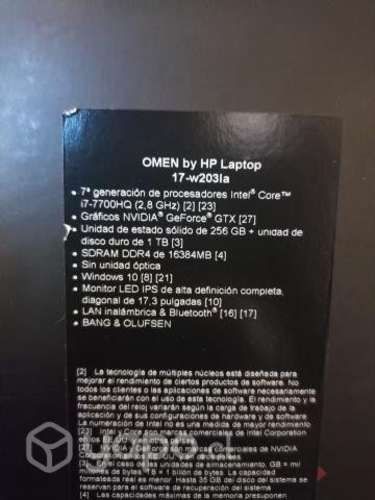 Hp-Omen 17-w203la, 17,3''