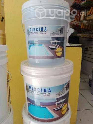 Pintura para piscina alto rendimiento