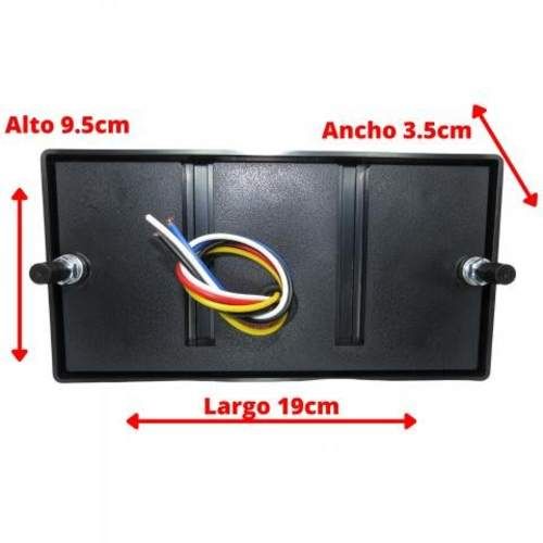 Foco Trasero Led 12v Carro Arrastre Cable 10 Mts L