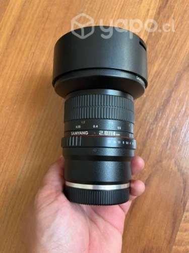Lente Samyang 14mm F2.8 montura sony