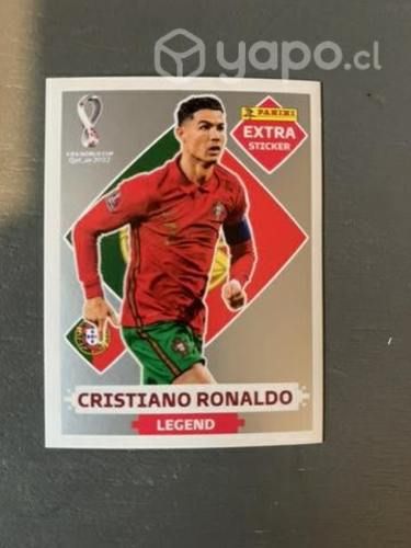 Cristiano Ronaldo Panini Extra Stiker Legend Plata
