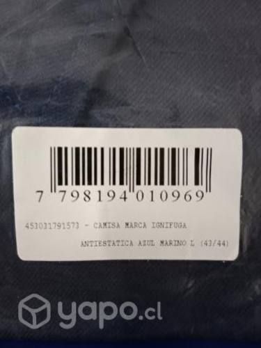 Ignífugo Camisa y Pantalón