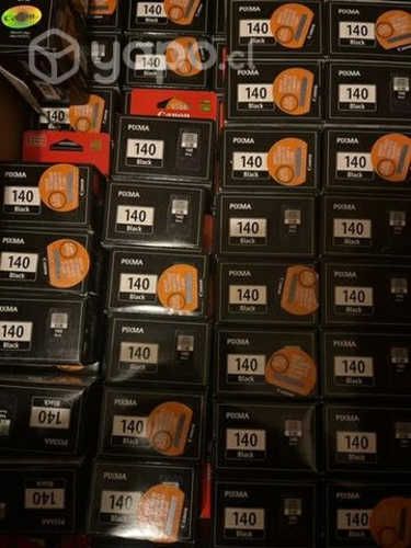 Tintas canon 140 negro originales nuevas