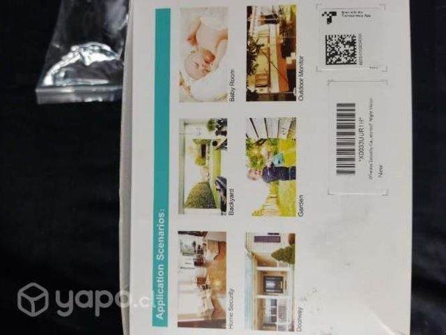 Camara de seguridad con panel solar