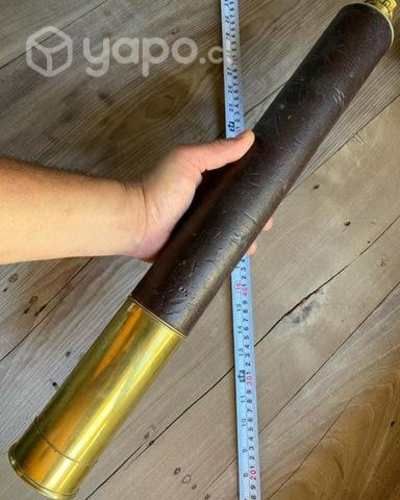 Antiguo Gran Catalejo marino funcionando Providenc