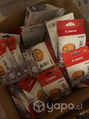 Tintas canon 220 negro originales nuevas