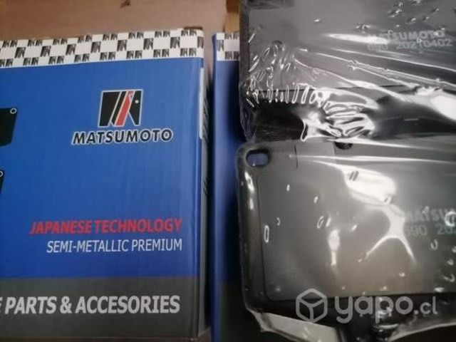 Pastillas y Balatas toyota hilux martes promocione