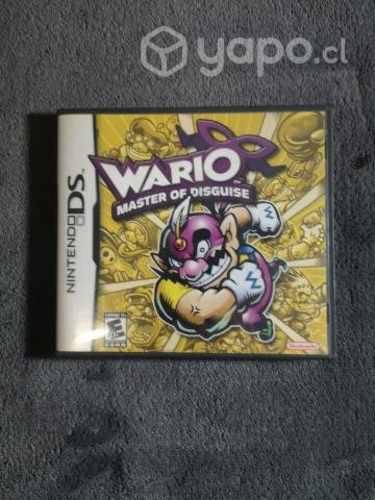 Juego Nintendo Ds Wario Master of Disguise