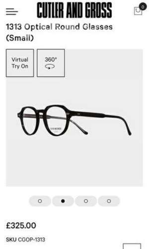 Lentes opticos Cutler and Gross