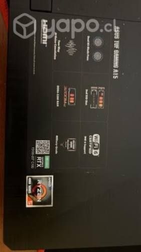 Notebook gamer Asus Tuf a15 Rtx 3050