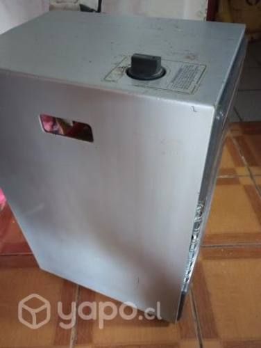 Estufa con regulador