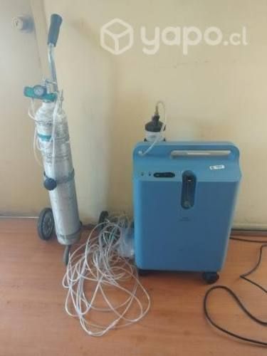 Concentrador y tanque de O2
